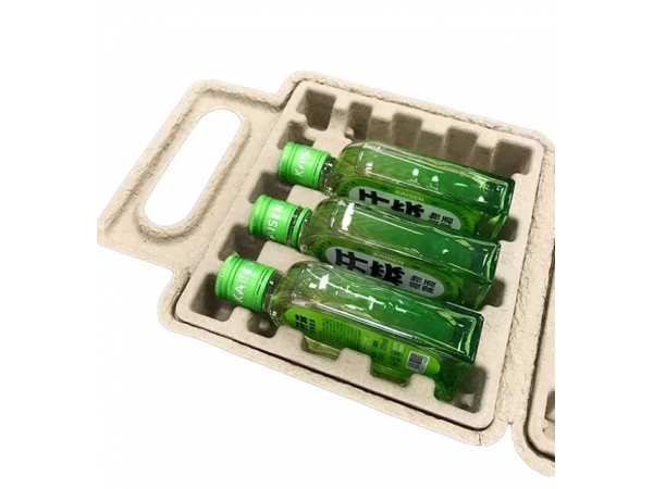 How Do Biodegradable Molded Pulp Trays Enhance Wine Set Packaging?