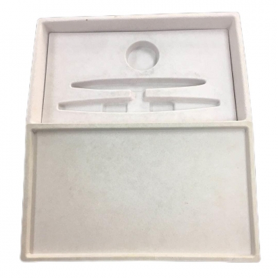 Wet press gray environmental friendly degradable car key pulp box