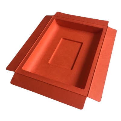 Wet press orange inner pulp tray for Amazon ebook