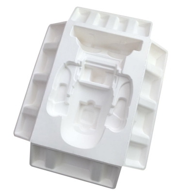 Wet press white inner paper pulp support for robot