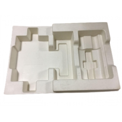 Wet press bamboo customized paper pulp tray