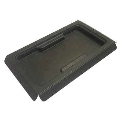 Wet press black paper pulp tray for keyboard