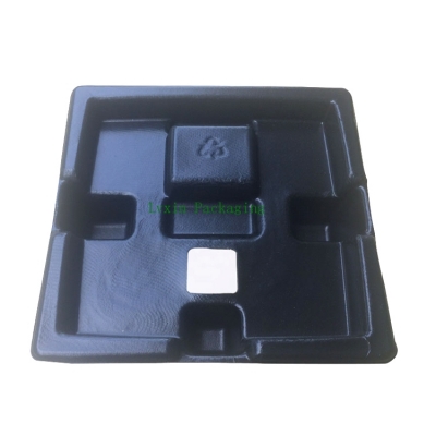 Wet press black paper custom coated pulp tray