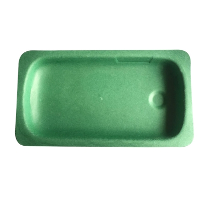 Wet press green mobile phone inner paper pulp tray