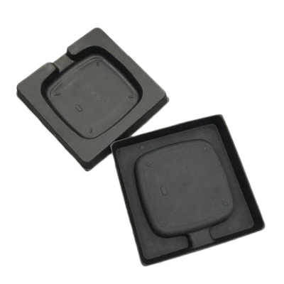 Wet press black paper pulp inner tray for router