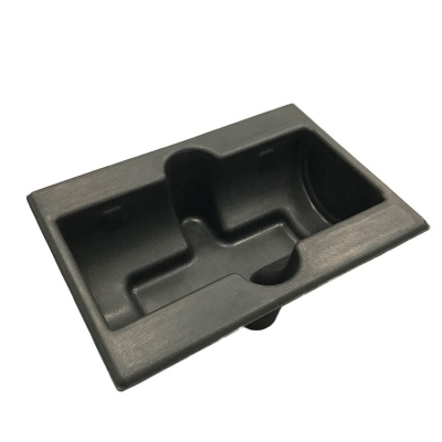 Wet press Biodegradable Sugarcane Black Paper Tray for bottle