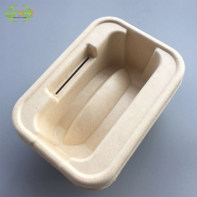 Wet press bamboo custom pupl tray