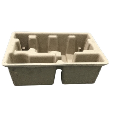 Dry press yellow paste degradable inner tray for pusher