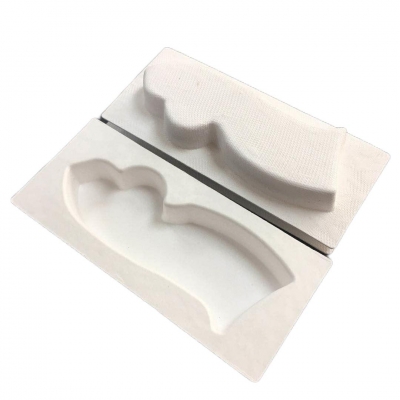 Wet press paper packaging tray Molded pulping packaging inner tray Gift packaging