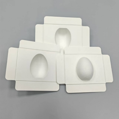 Professional Manufacturer White Wet Pressed Perfume Bottle Inner Pulp Tray Consumer Products Pulp Molded Bagasse Insert